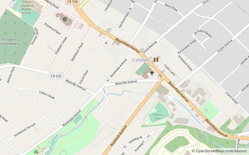 caldwell university location map