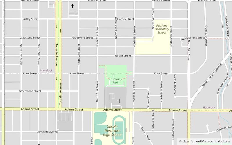 Easterday Recreation Center location map