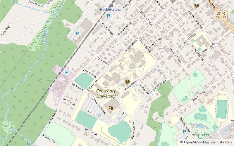 Reeves Hall location map