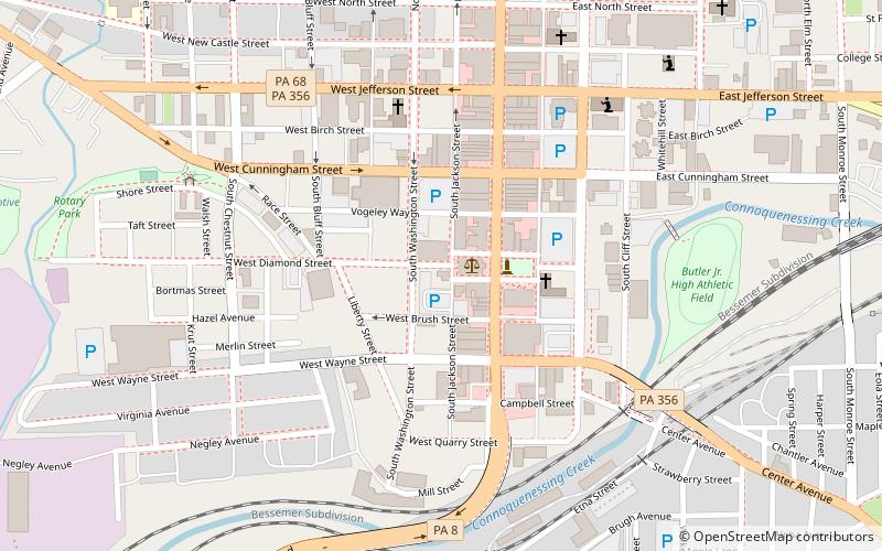 Sen. Walter Lowrie House location map