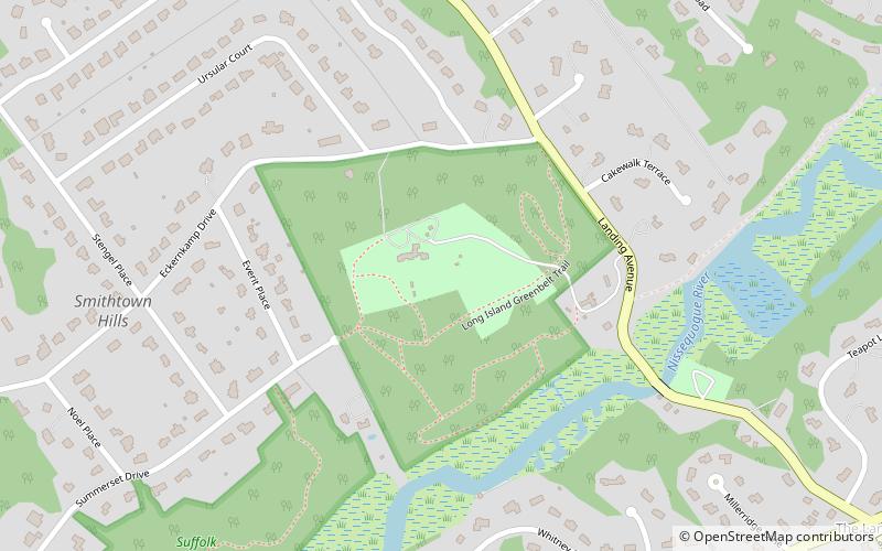 Sweetbriar Nature Center location map