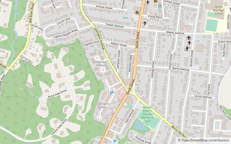 Fort Massapeag Archeological Site location map