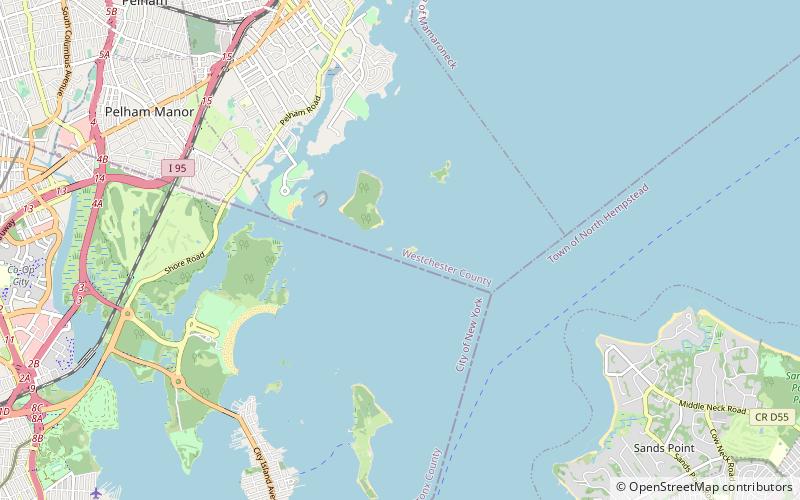 Columbia Island location map