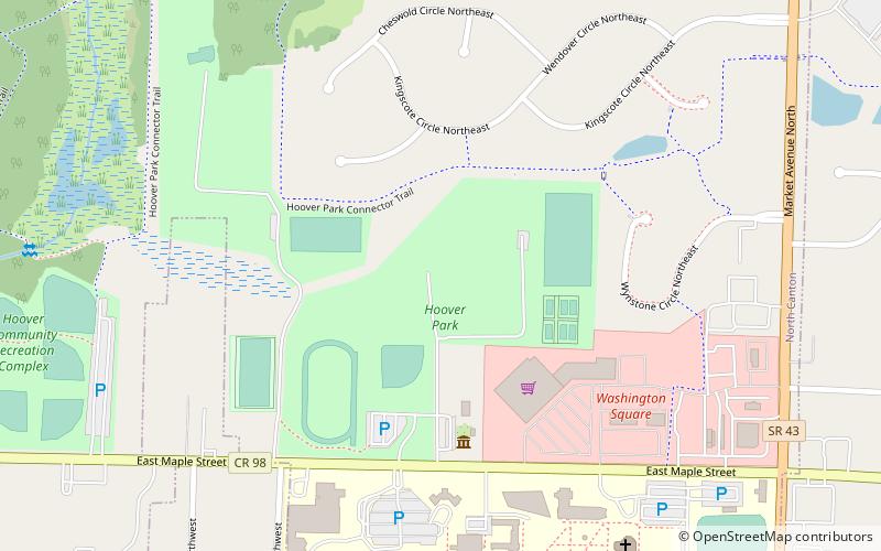 Hoover Historical Center location map