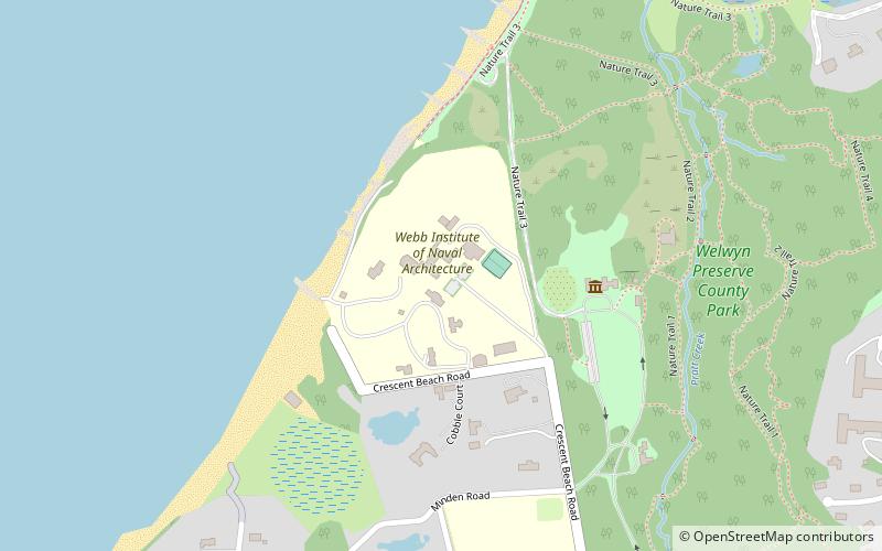 Webb Institute location map