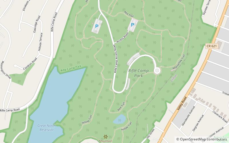 Rifle Camp Park location map