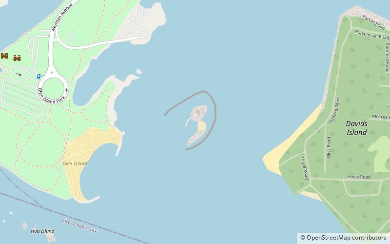 Goose Island location map