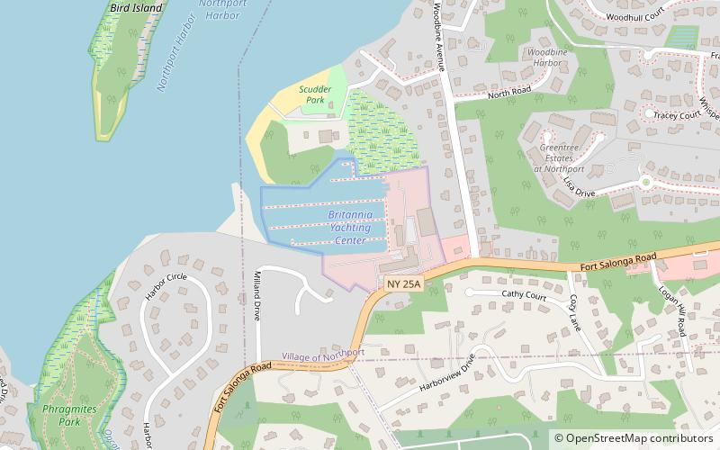 Britannia Yachting Center location map