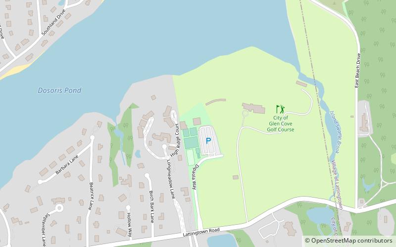 Glen Cove Golf Club location map