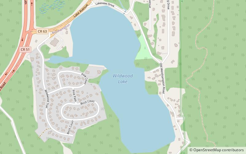 Wildwood Lake location map