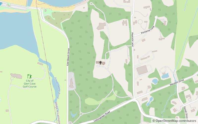 john e aldred estate oyster bay location map