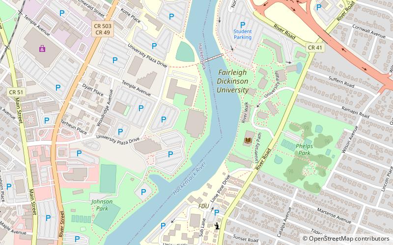 rothman center hackensack location map