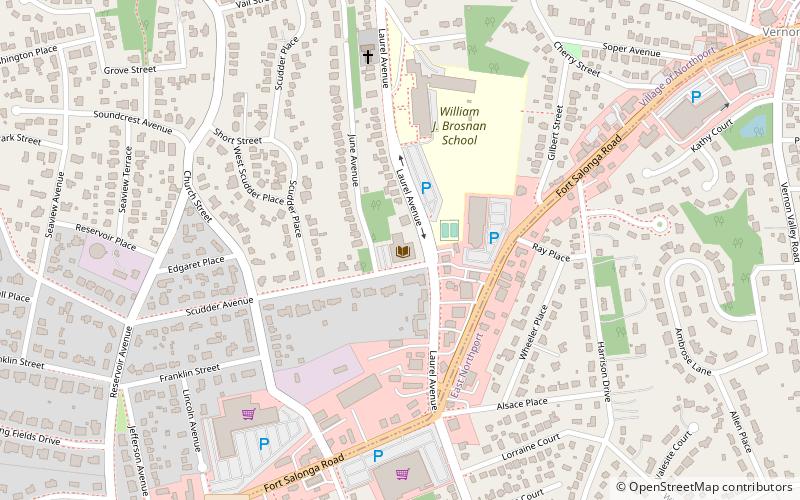 Northport-East Northport Public Library location map