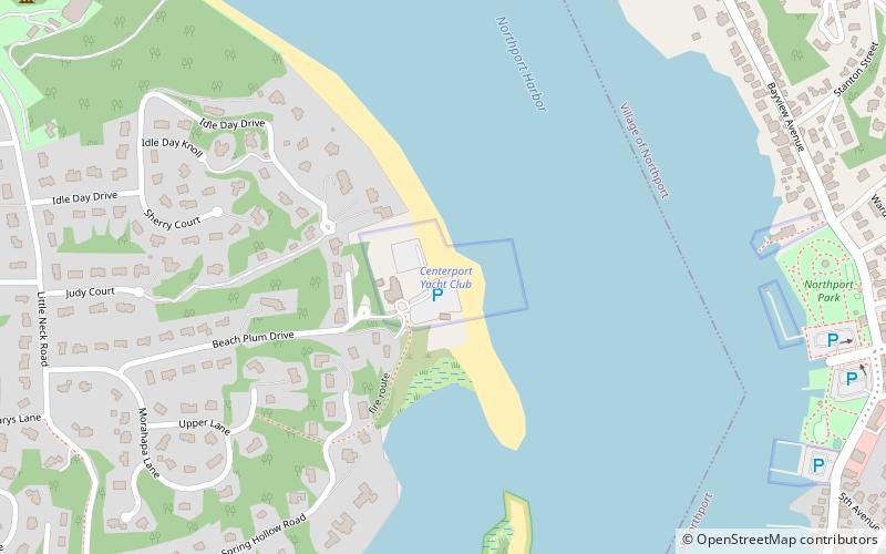 Centerport Yacht Club location map