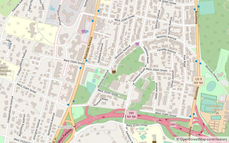 New York Public Library - Riverdale Branch location map