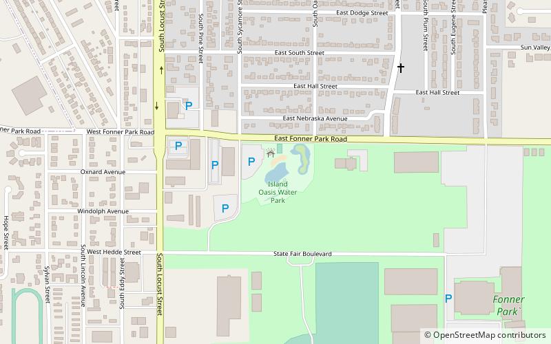 Park Wodny Island Oasis location map