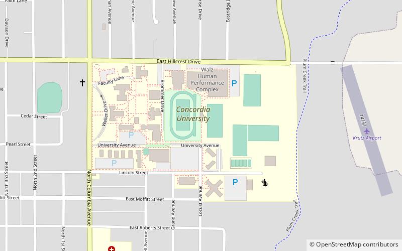 Concordia University location map