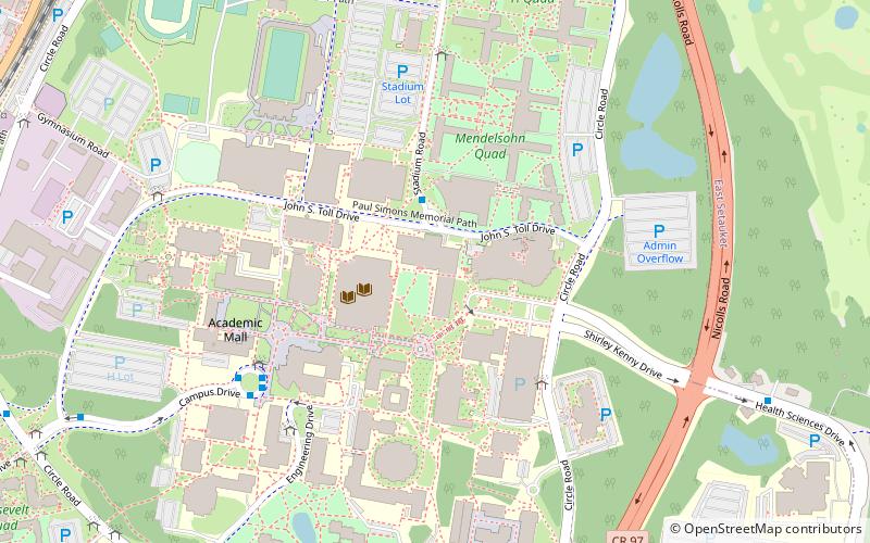 Staller Center for the Arts location map