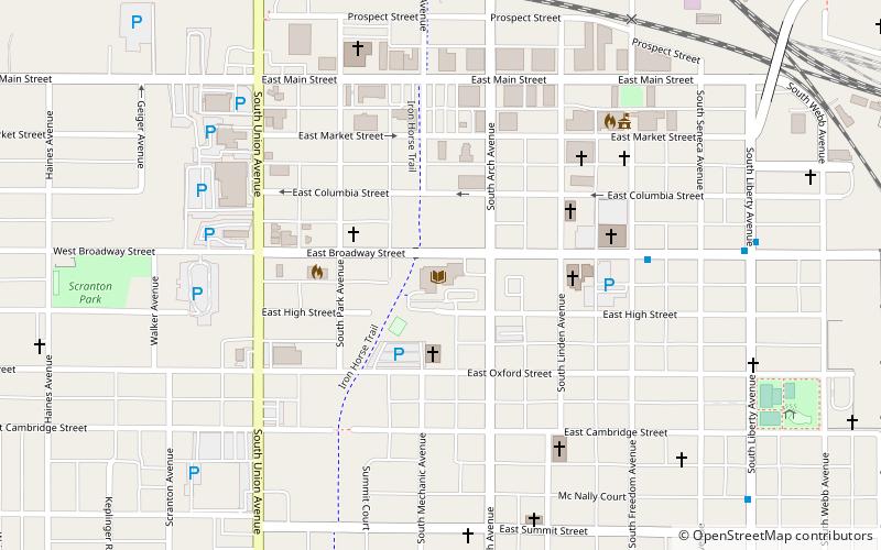 Rodman Public Library location map