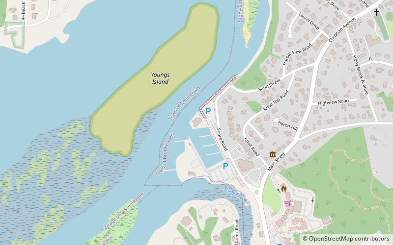 Stony Brook Yacht Club location map