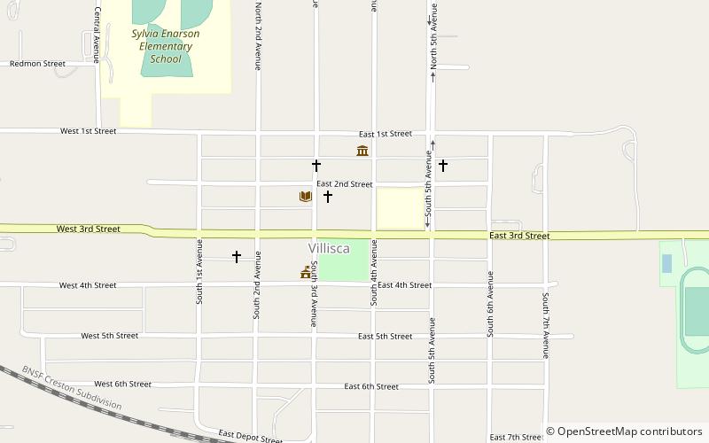 Villisca National Guard Armory location map