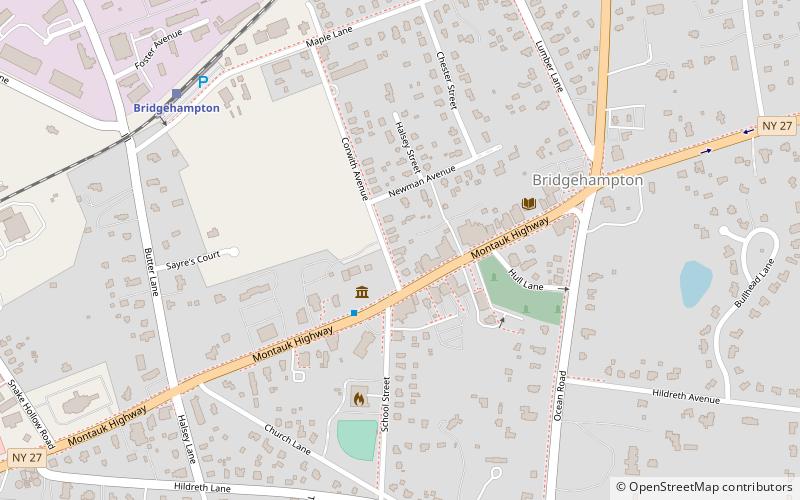 Dia Bridgehampton location map