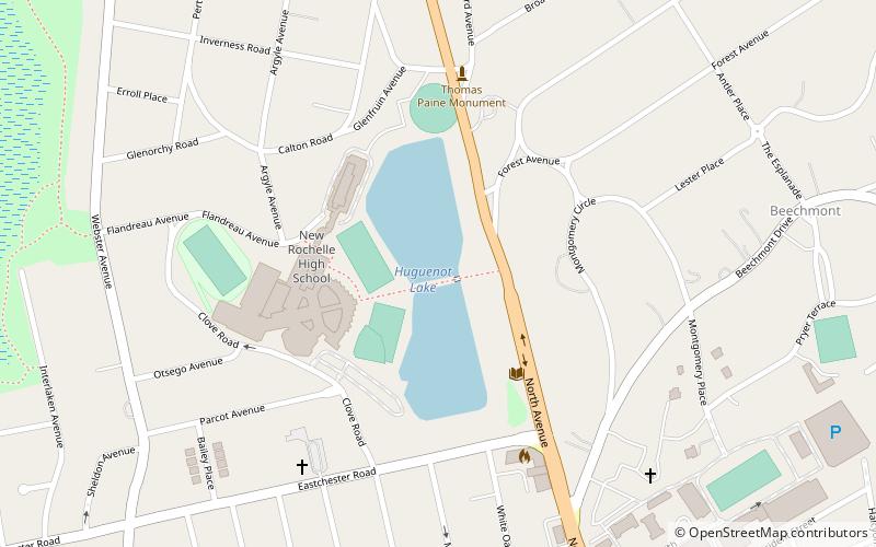 mahlstedts ice pond new rochelle location map