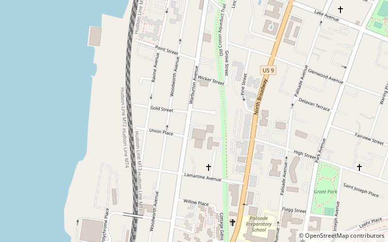 Halcyon Place Historic District location map