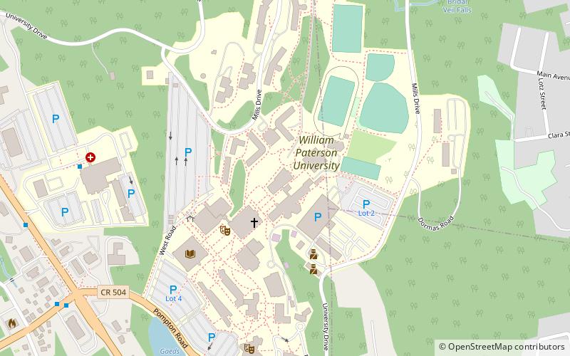 William Paterson University location map