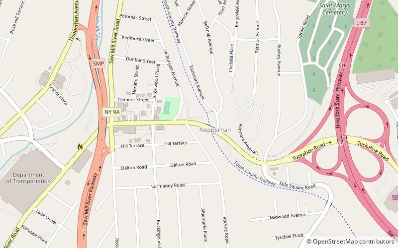 runyon heights yonkers location map