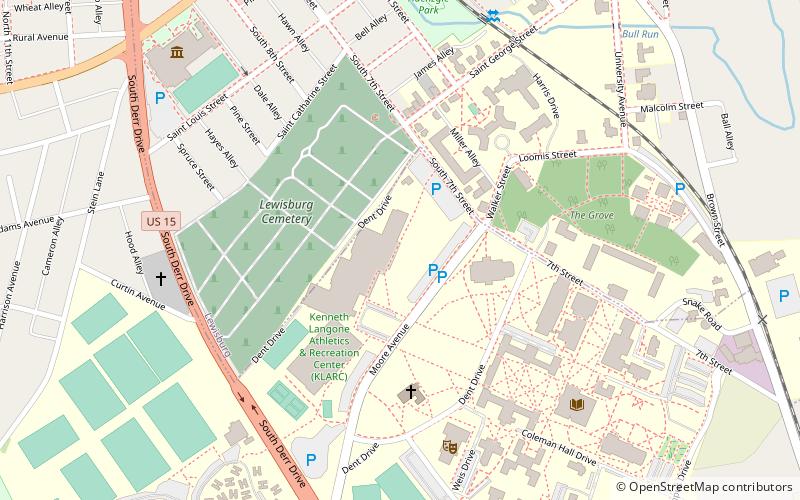 Sojka Pavilion location map