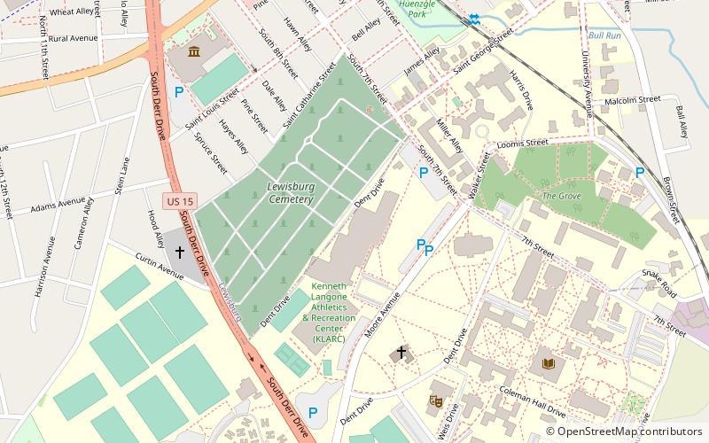 kinney natatorium lewisburg location map