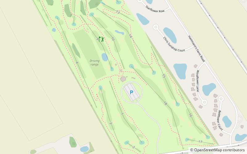 Cherry Creek Golf Links location map