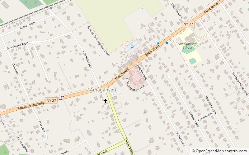 Amagansett Square location map