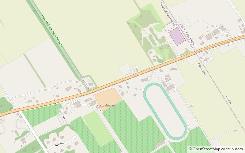 Hallock Homestead location map