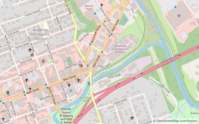 Kitson Woolen Mill location map