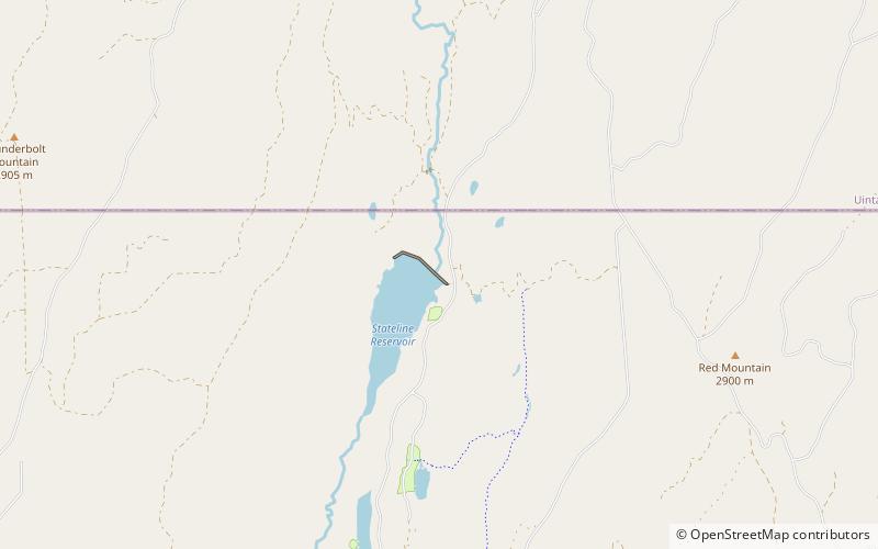 Stateline Dam location