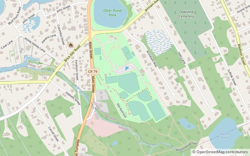 Mashashimuet Park & Otter Pond location map