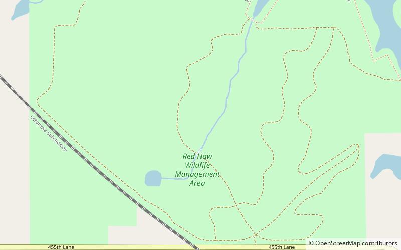 Red Haw State Park location map