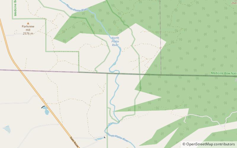 Northgate Canyon location map