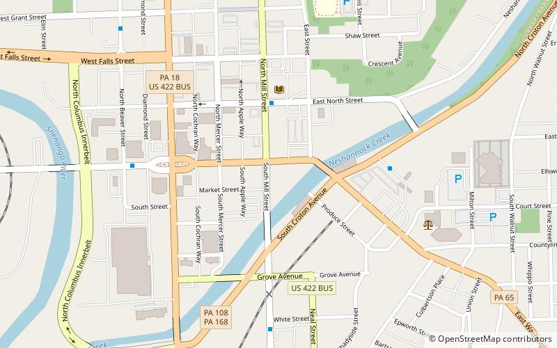 Cascade Center location map