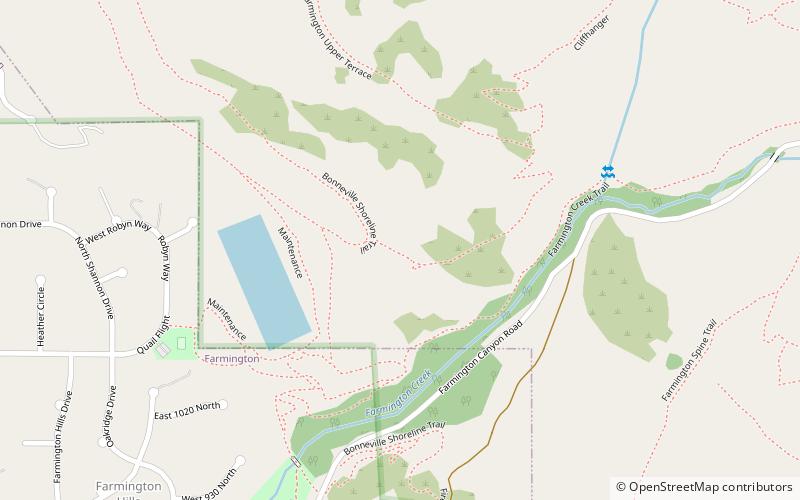 Bonneville Shoreline Trail location map