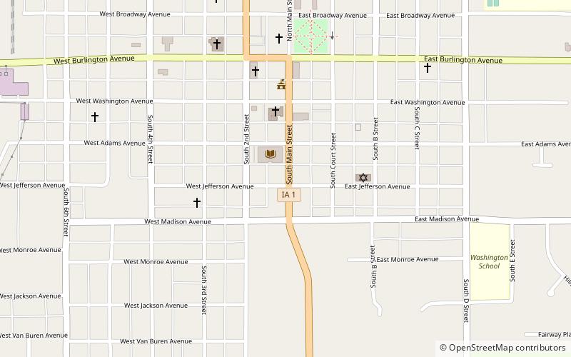 George A. Wells House location map