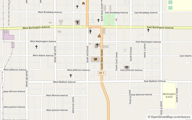 Fairfield Public Library location map