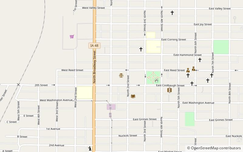 Montgomery County Courthouse location map