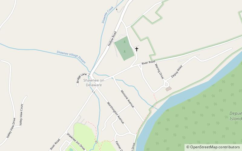 Worthington Hall location map