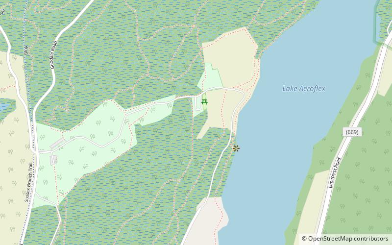 Kittatinny Valley State Park location map