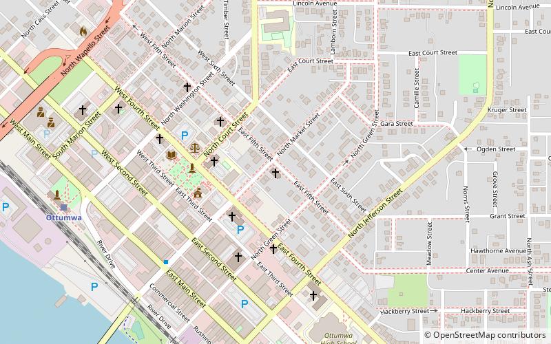 Trinity Episcopal Church location map