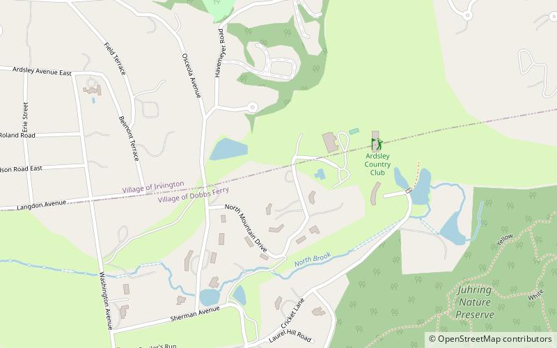 Ardsley Country Club location map