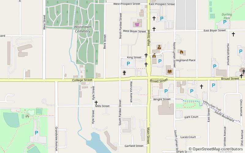 St. Mark's Episcopal Church location map